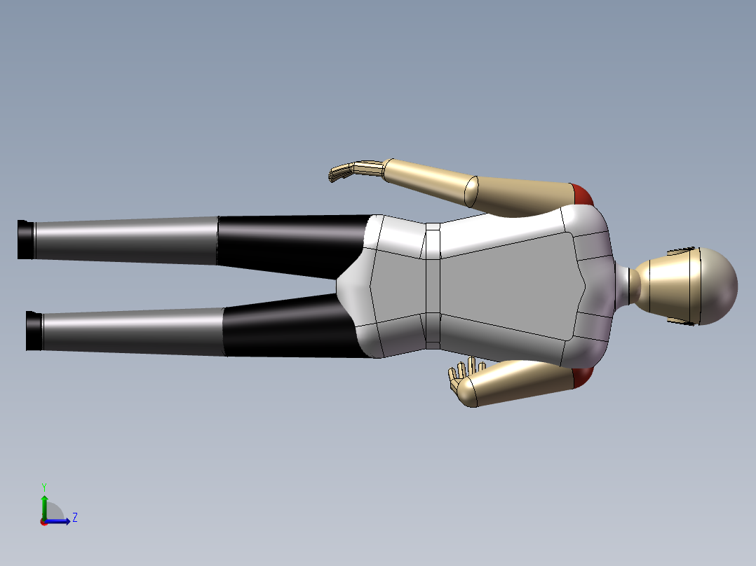 压力容积、蒸汽槽罐左视图