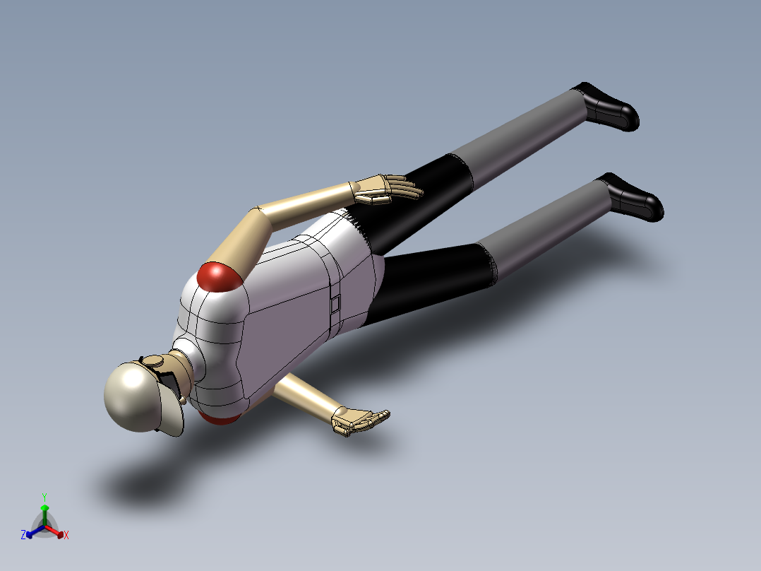 压力容积、蒸汽槽罐正等轴测图