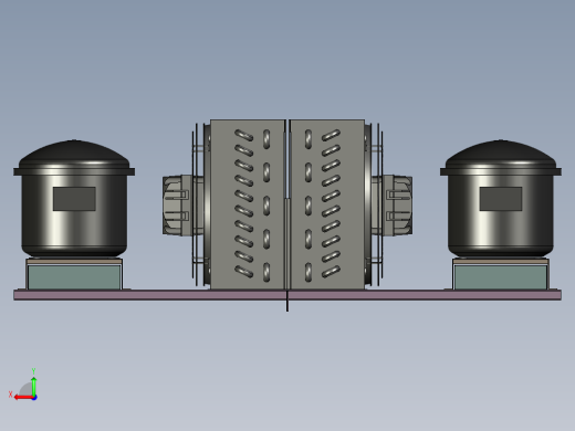 风冷机组模型后视缩略图