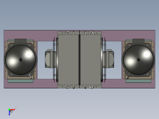 风冷机组模型俯视缩略图