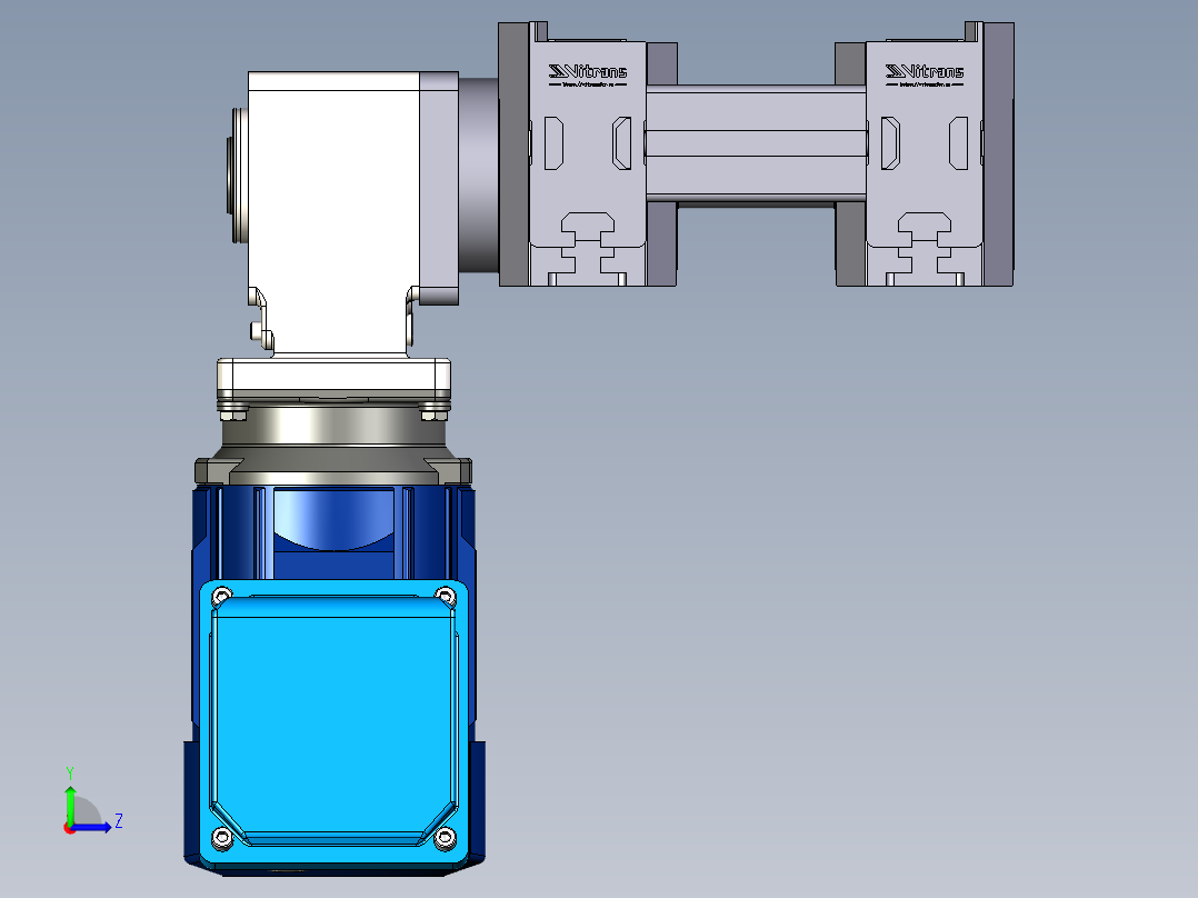 同步带输送线160x160左视图