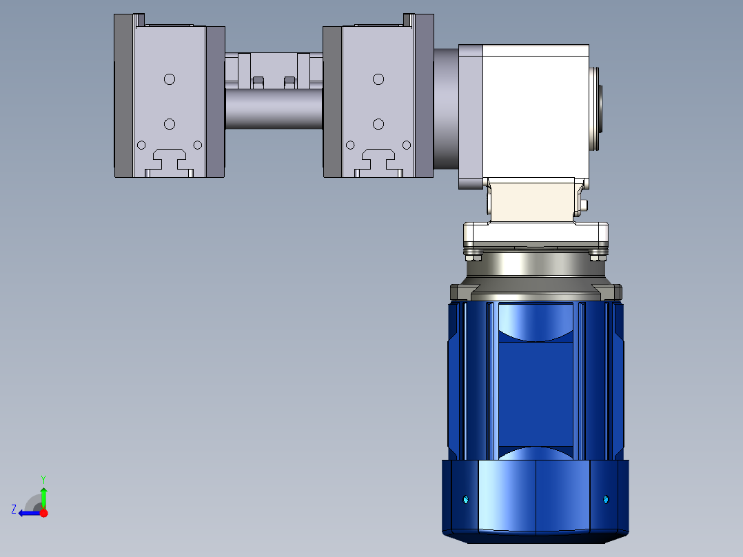 同步带输送线160x160右视图