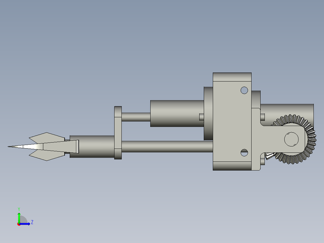 破瓣刀具装配-1左视图