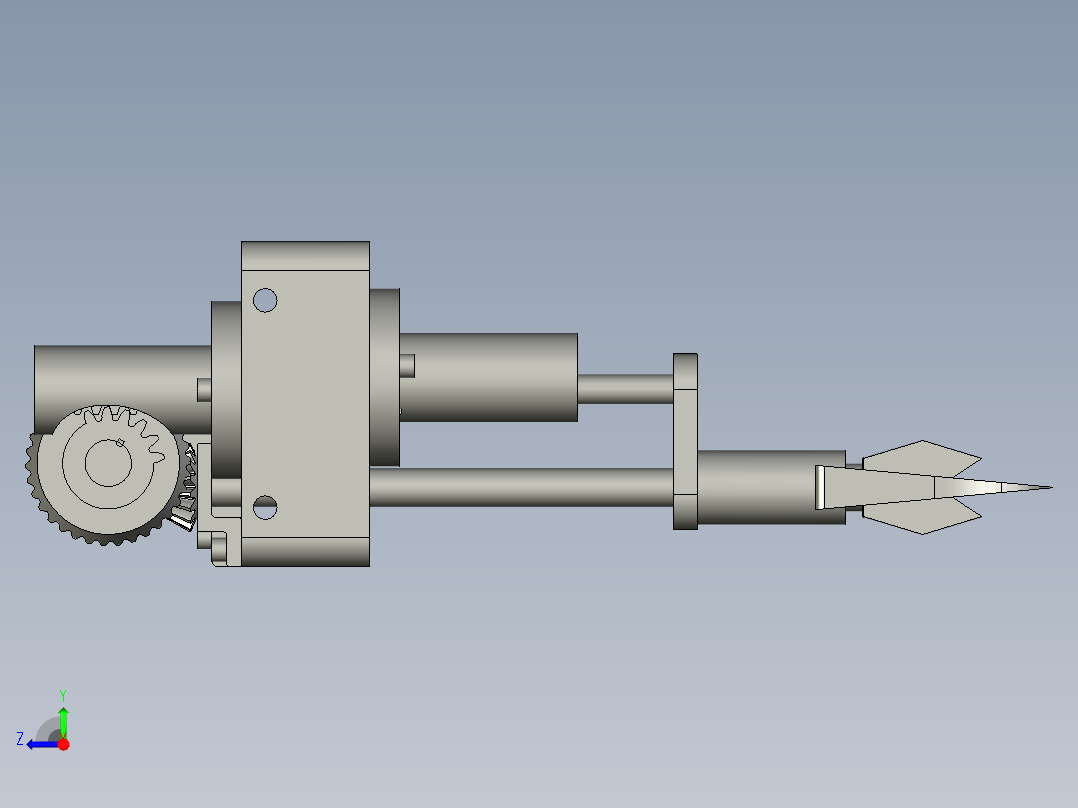 破瓣刀具装配-1右视图