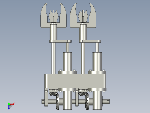 破瓣刀具装配-1俯视缩略图