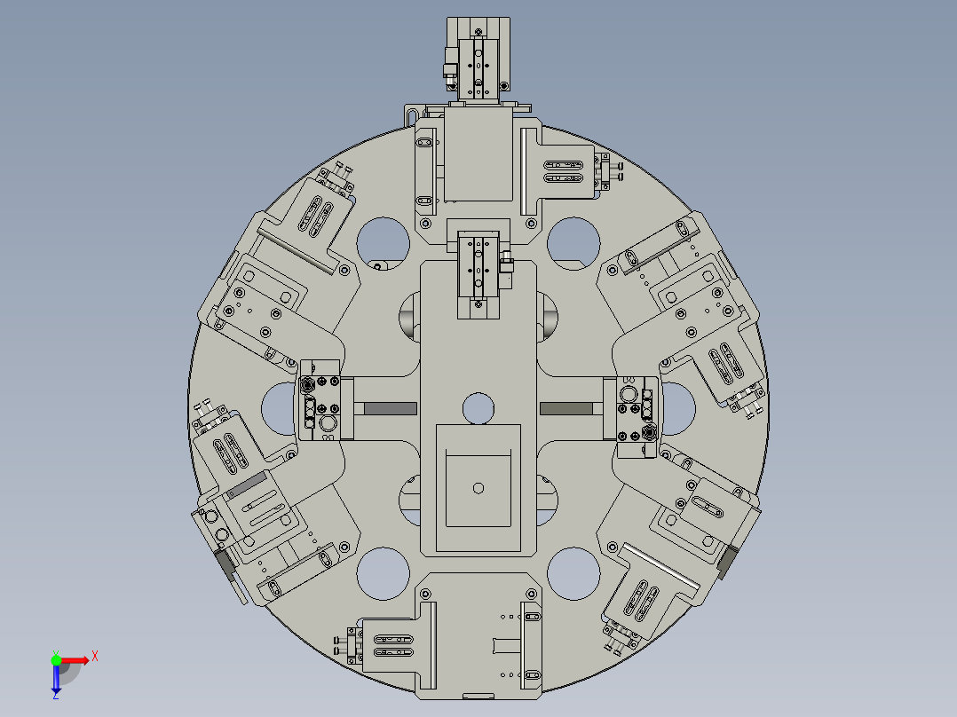 WWJZ-03-旋转模组俯视图