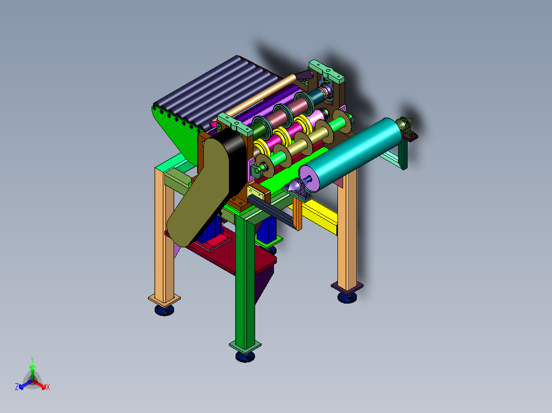 高效率布料切条机