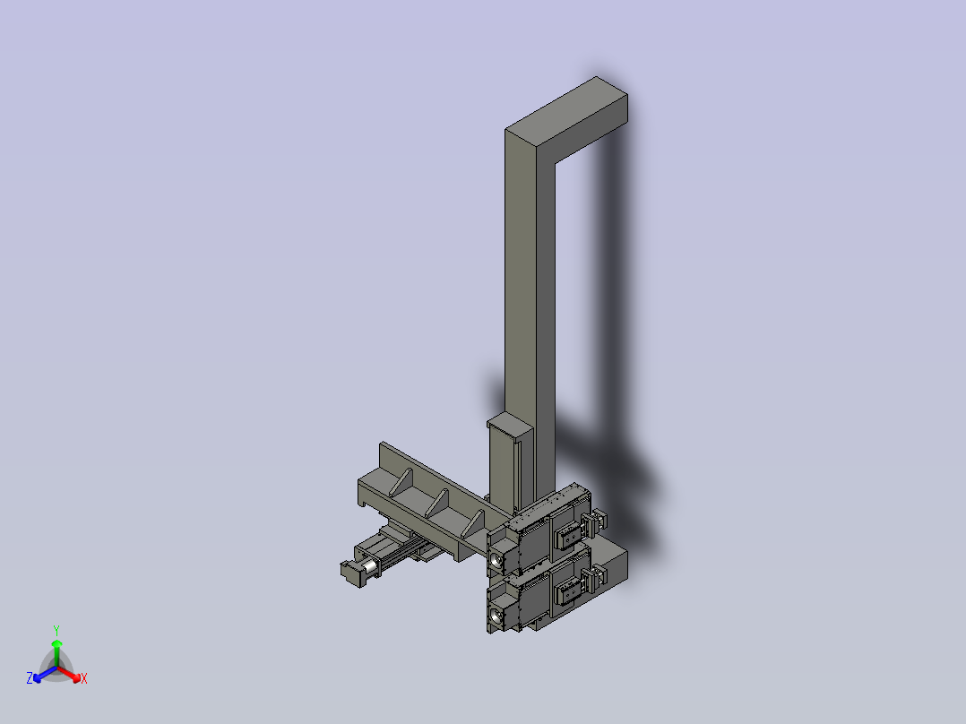 PCB-翻转-散热片移动正等轴测图