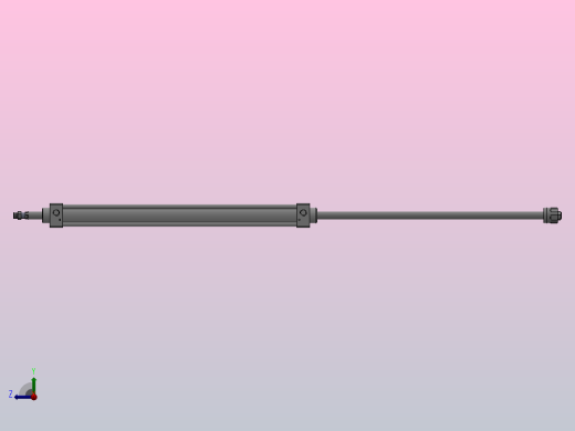 SUJ双轴复动行程可调型气缸SUJ40×450-30---CS1U