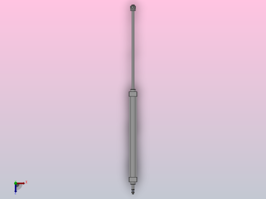 SUJ双轴复动行程可调型气缸SUJ40×450-30---CS1U俯视缩略图