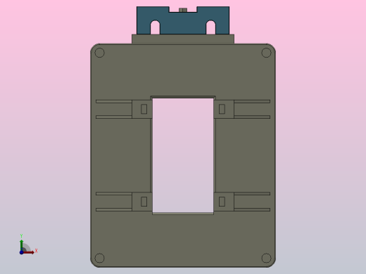 CJH(BH)-0.66系列III型电流互感器[CJH(BH)-0.66-100Ⅲ]前视缩略图