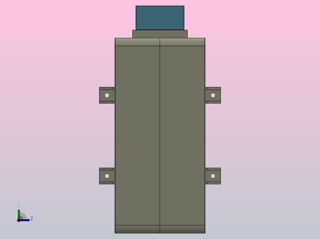 CJH(BH)-0.66系列III型电流互感器[CJH(BH)-0.66-100Ⅲ]左视图