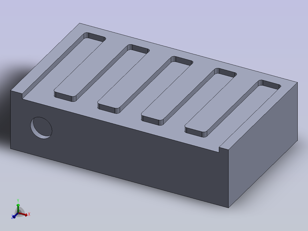 机器表示形式主视图