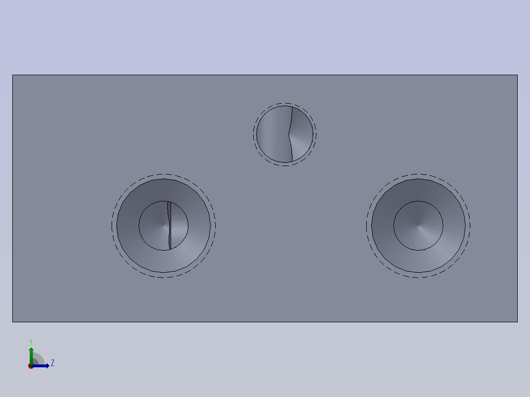 特殊液压块NG10左视图