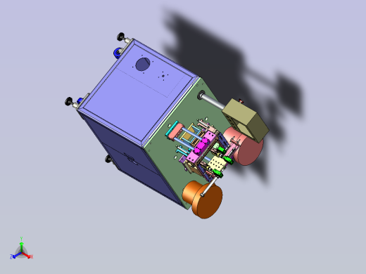 胶钉胶塞组装机设备3D图