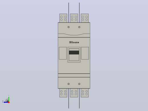 正泰空气断路器NM6S-1600S-800-3P右视缩略图