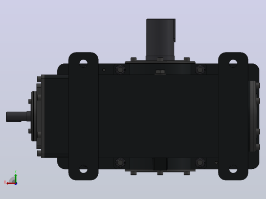 正齿轮减速器Render_1后视缩略图