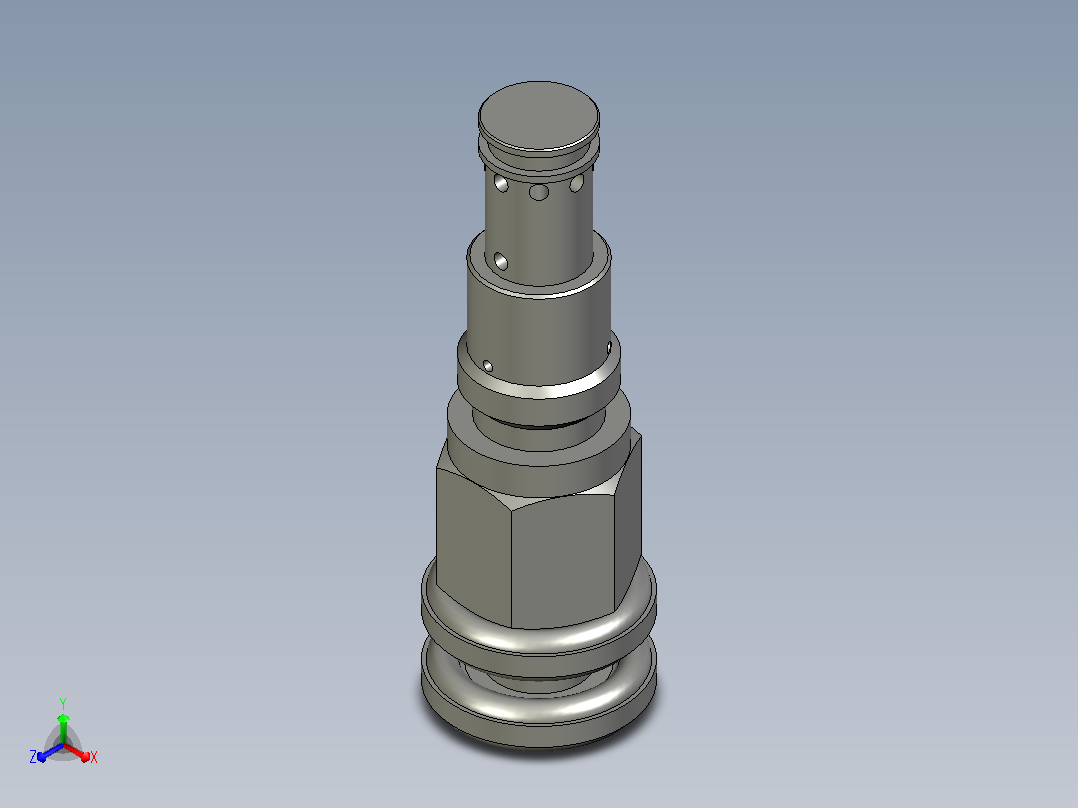 伊顿液压元件1uar100_r正等轴测图