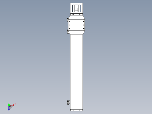 钢基模组TPA-KCR-8610C-640A1-M-F0S2俯视缩略图