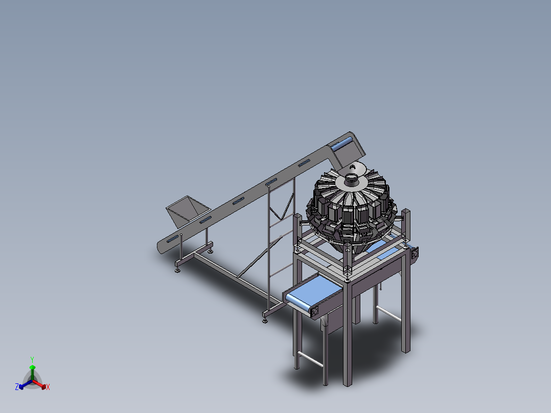 多头称重传感器设计sw10正等轴测图