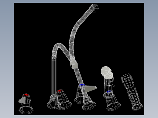 室内家具及植物三维模型七-CU050