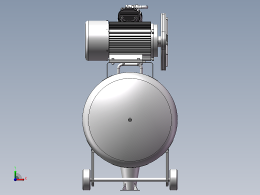 活塞式空气压缩机(STP)前视缩略图