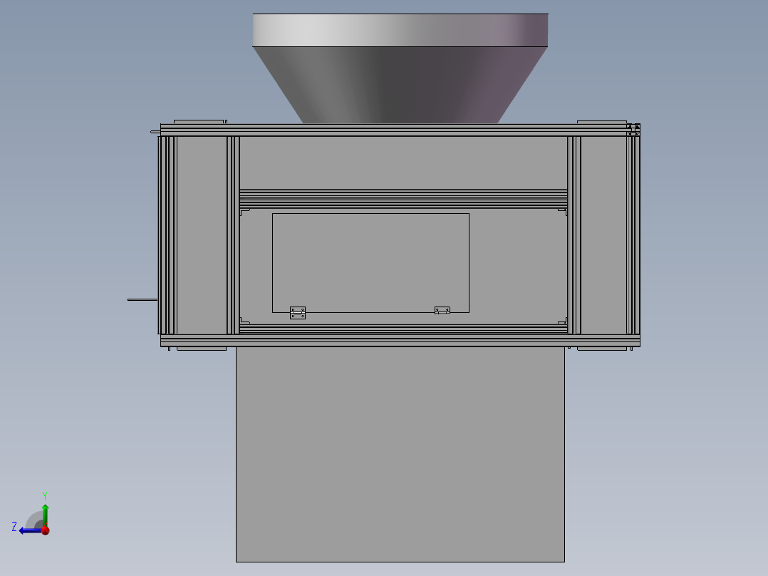 双汇火腿肠专用灌装设备右视图