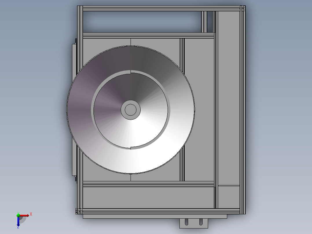 双汇火腿肠专用灌装设备俯视图
