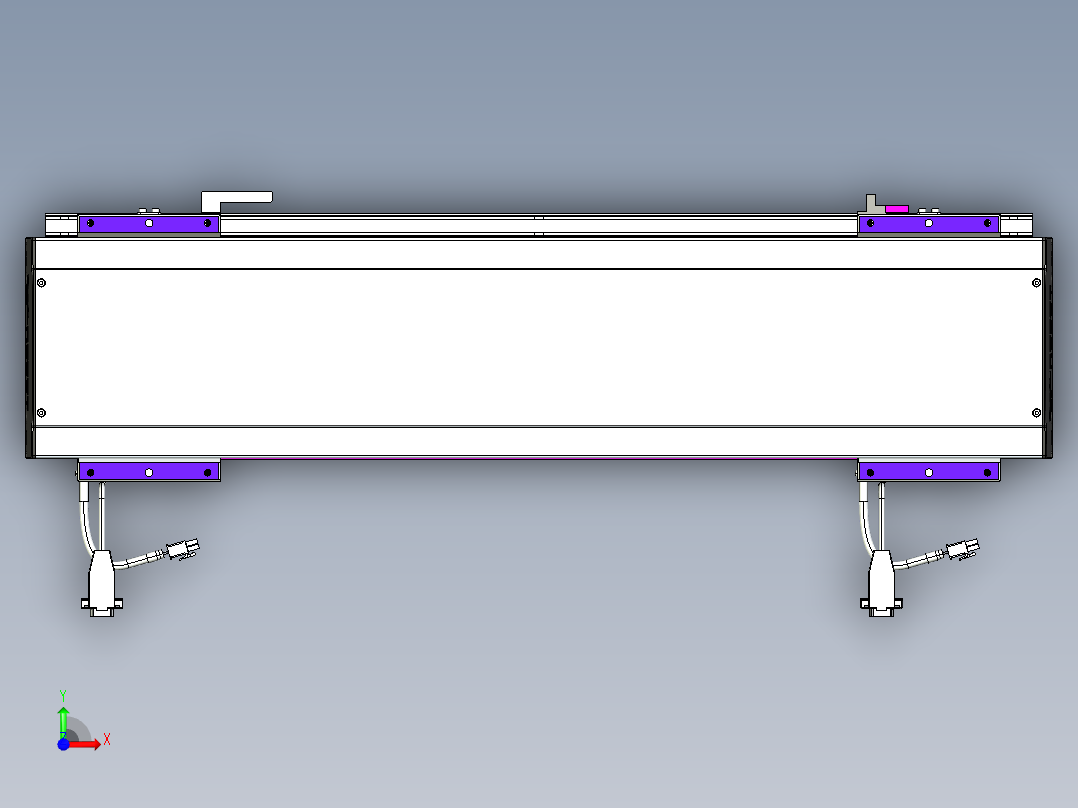 威洛博VL系列3d模型模组2VL17E1Y-S450前视图