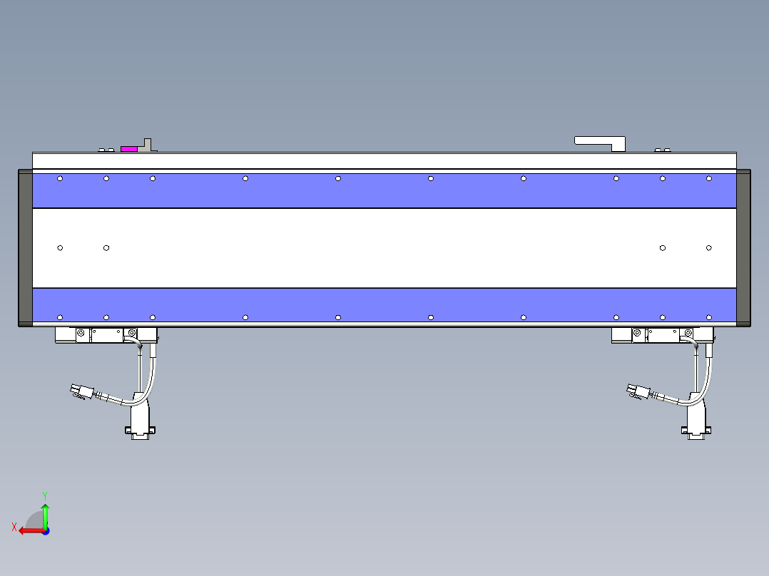 威洛博VL系列3d模型模组2VL17E1Y-S450后视图