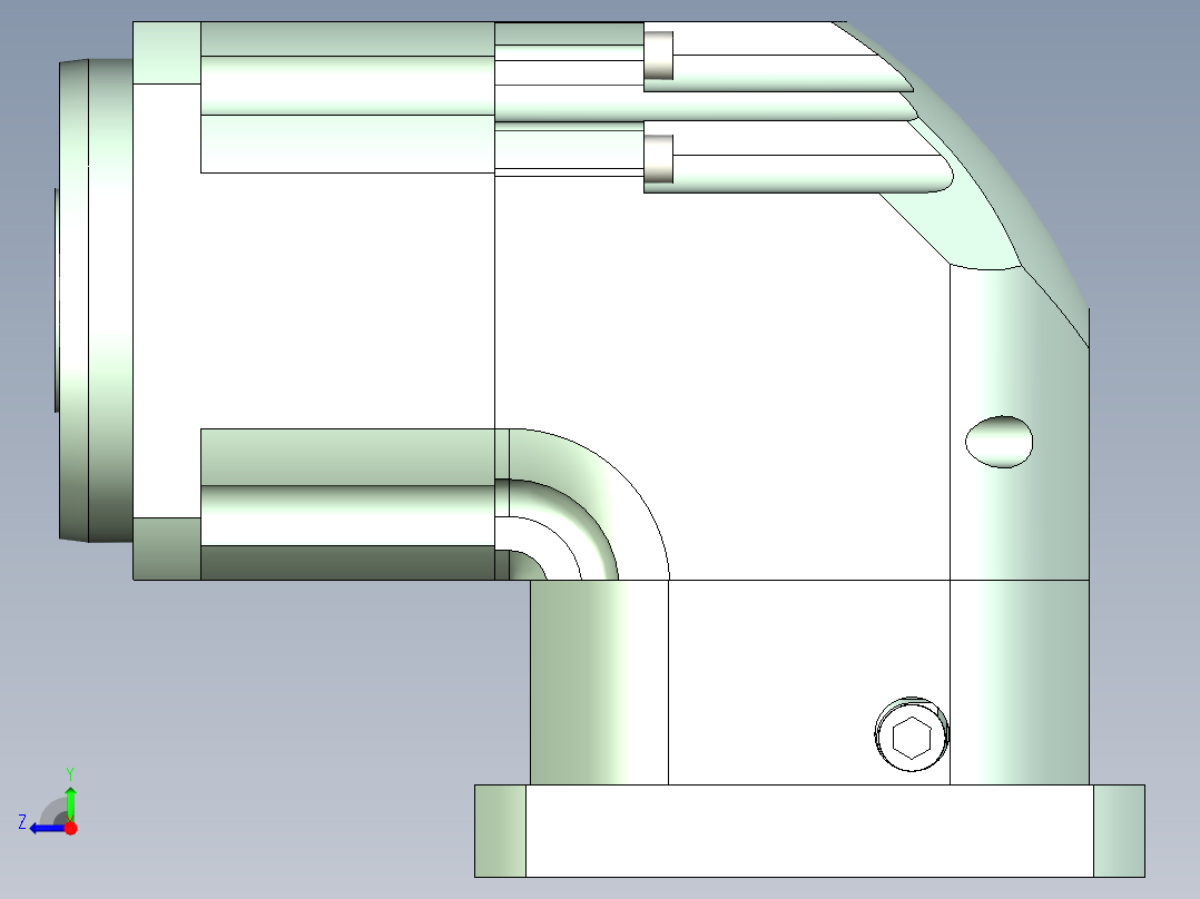 直齿孔ZPLX142-L1 35-114.3-200-M12.stp右视图