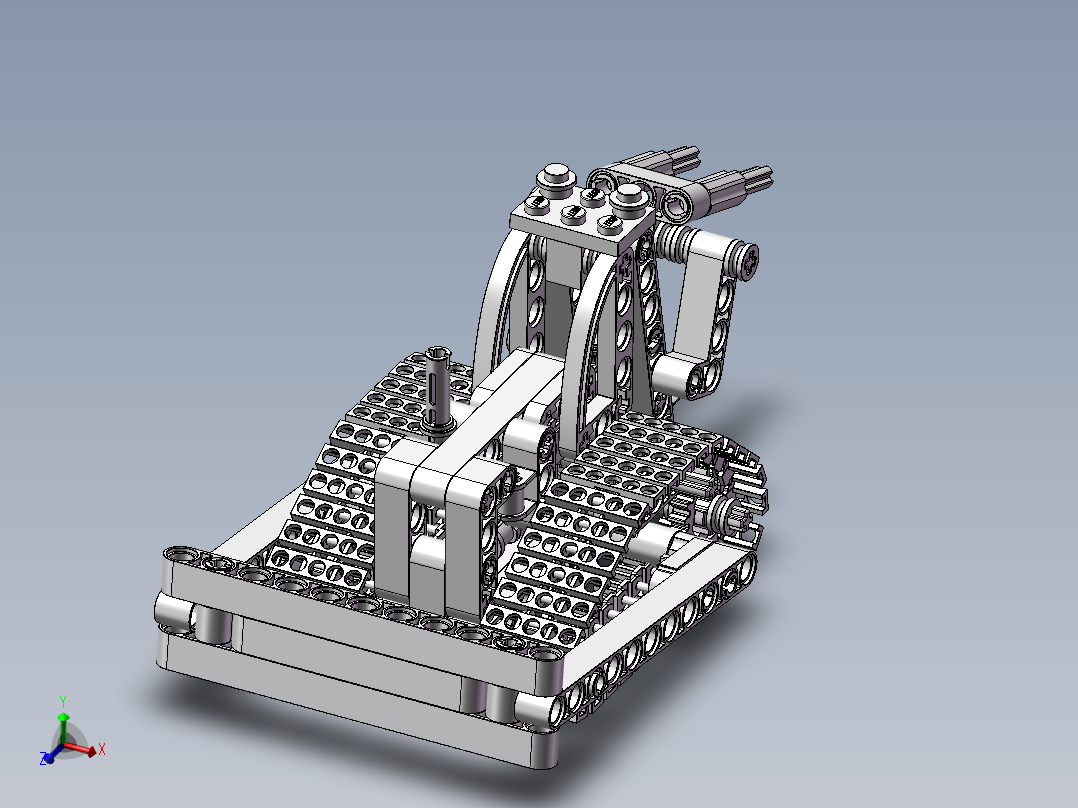 乐高推土机（乐高拼装玩具）