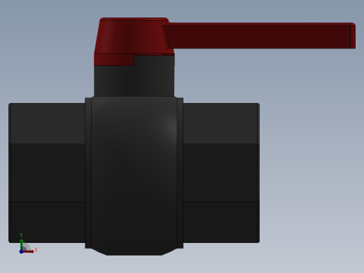 PVC管件-4in Ball valve前视缩略图
