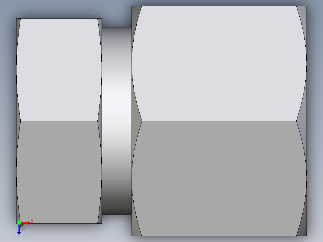 卡套式工业通用硬管接头EO_Blanking_plug_for_tube_ends_ROV14S71俯视图