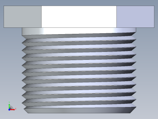 CPVC管件18-Sch80_ReducerBushing_MPTxFPT_9839-130_1in x 0.5in前视缩略图