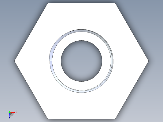 CPVC管件18-Sch80_ReducerBushing_MPTxFPT_9839-130_1in x 0.5in俯视缩略图