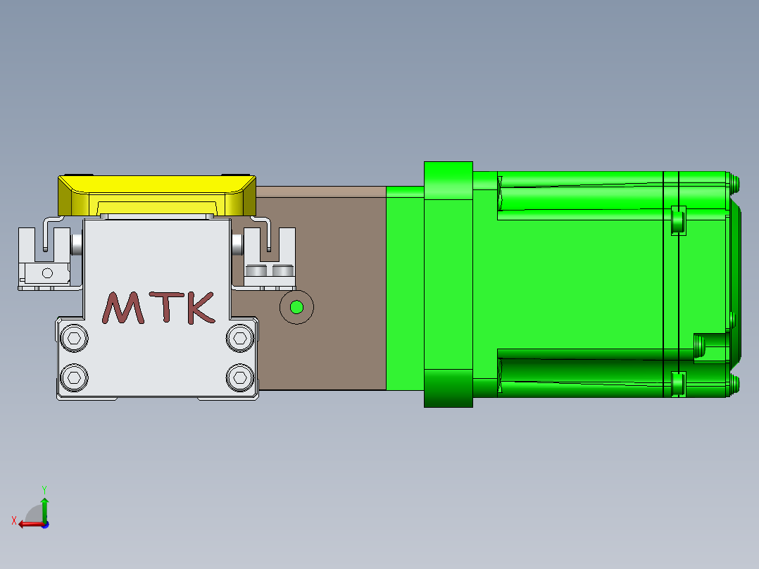 GTA内嵌同步带全封闭GTA5-BR-200W后视图