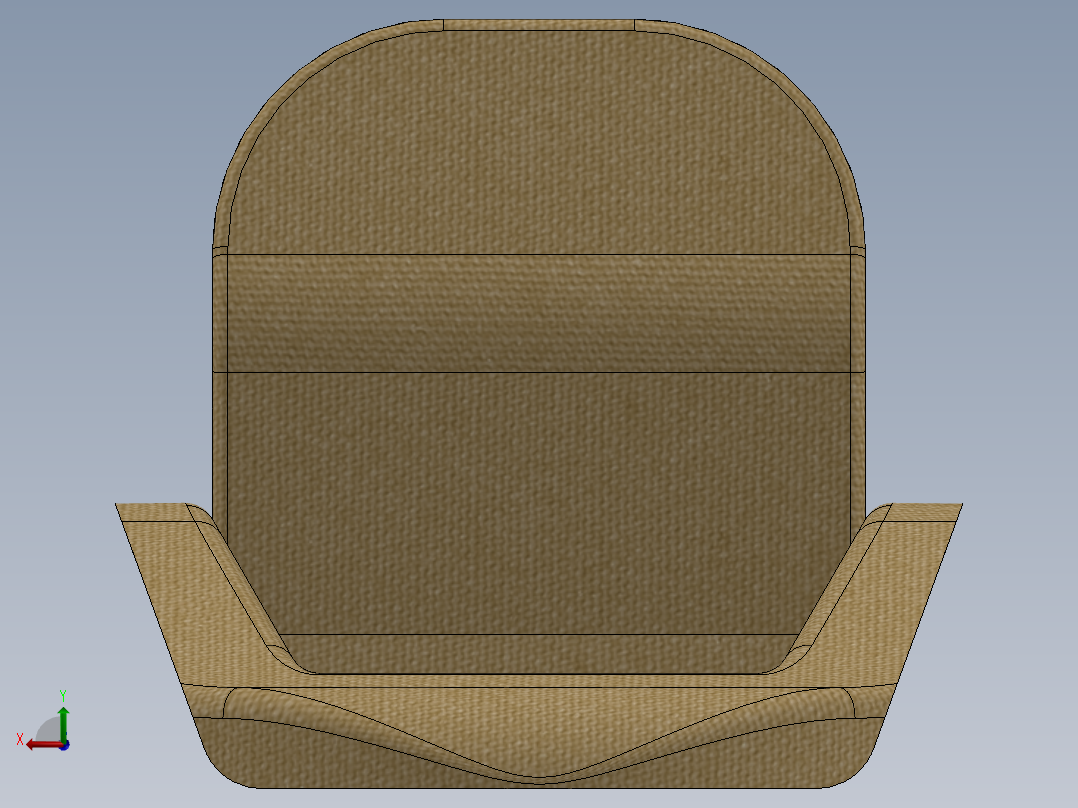 叉车座椅forklift-seat-sw后视图