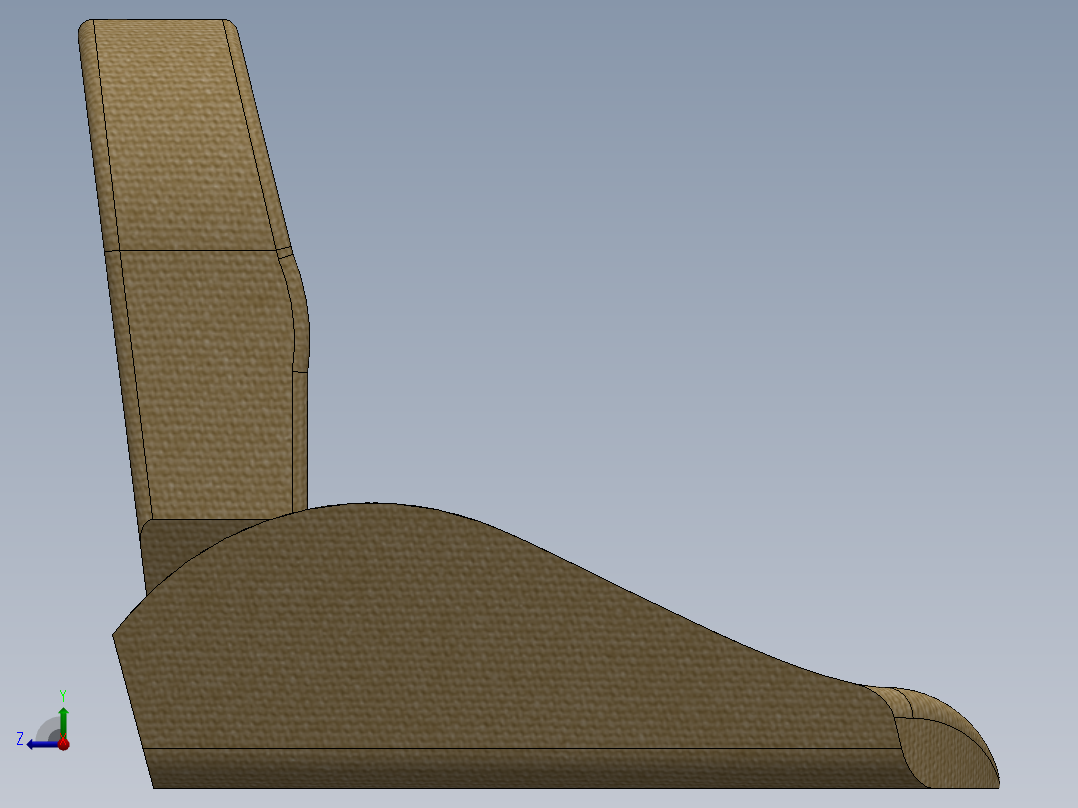 叉车座椅forklift-seat-sw右视图