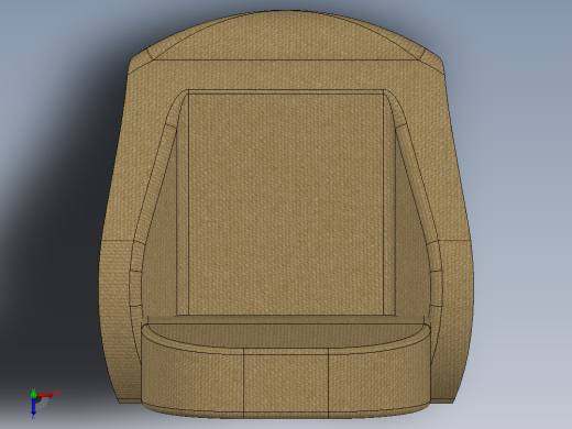 叉车座椅forklift-seat-sw俯视缩略图