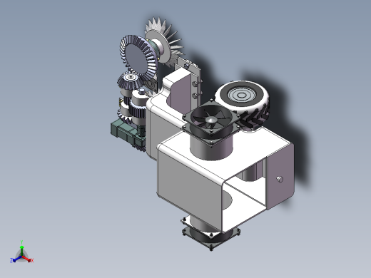 智能清扫机器人4.6正等轴测缩略图
