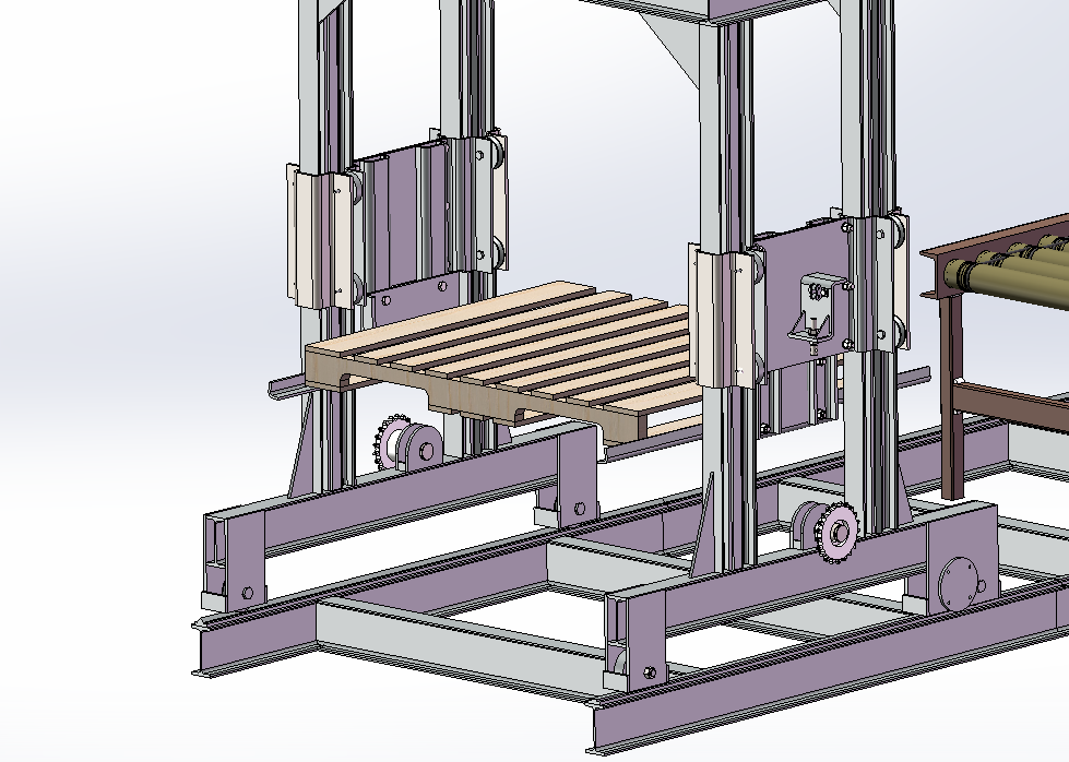托盘输送升降机