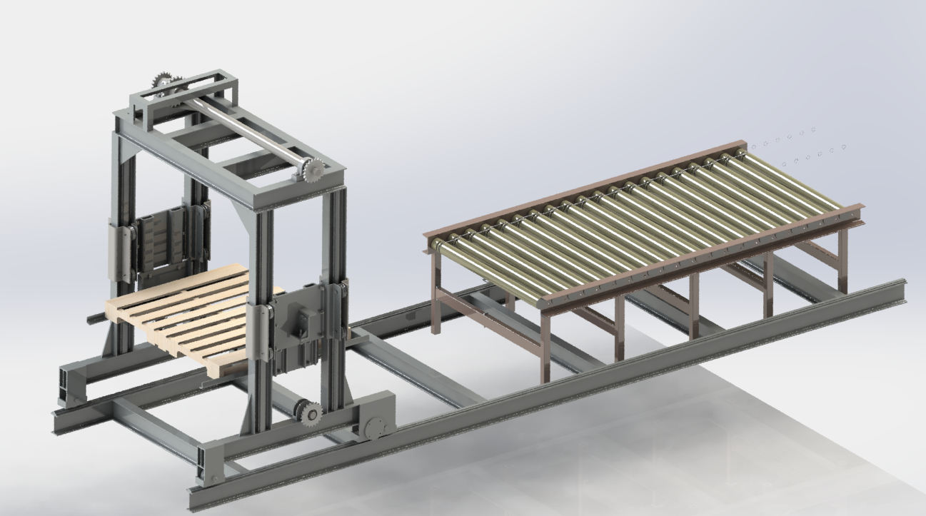 托盘输送升降机