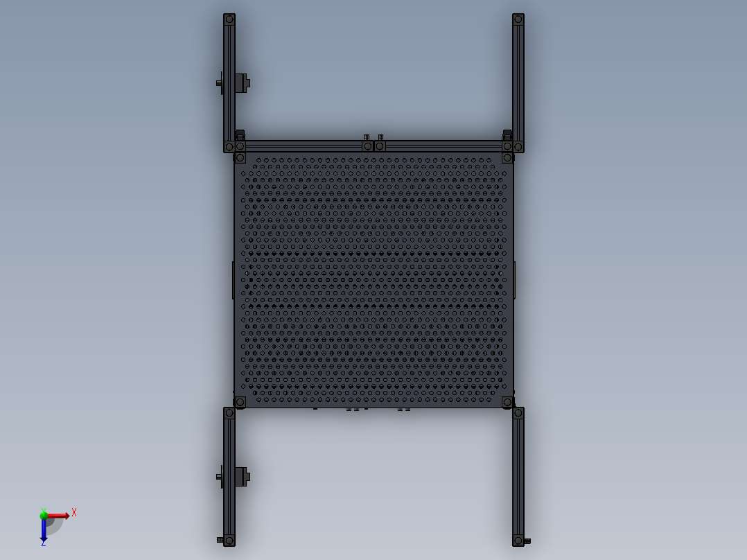 货架、物料柜俯视图
