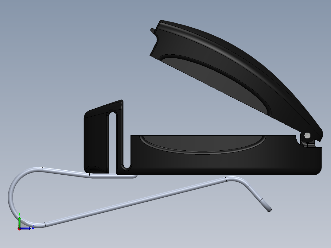 太阳镜夹左视图