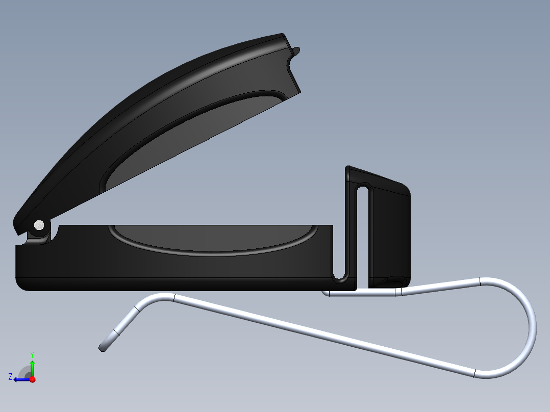 太阳镜夹右视图