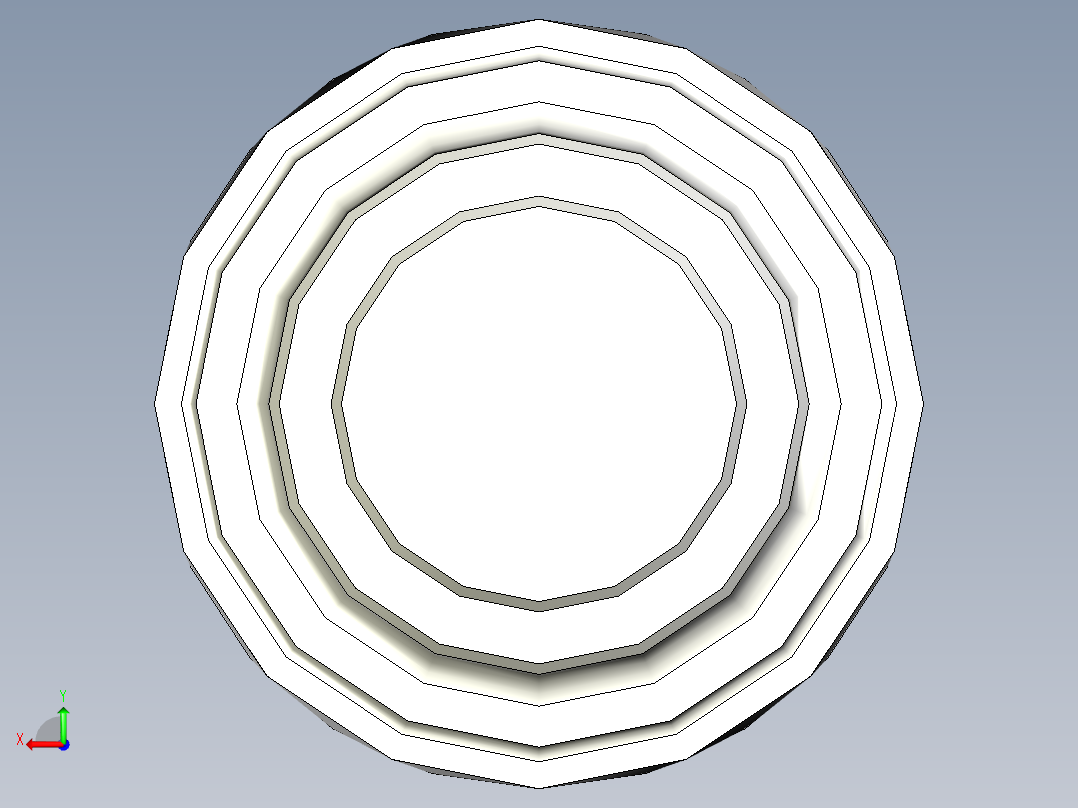 瓦片式气涨轴后视图