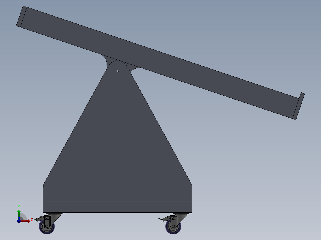 MDF 运输车前视图