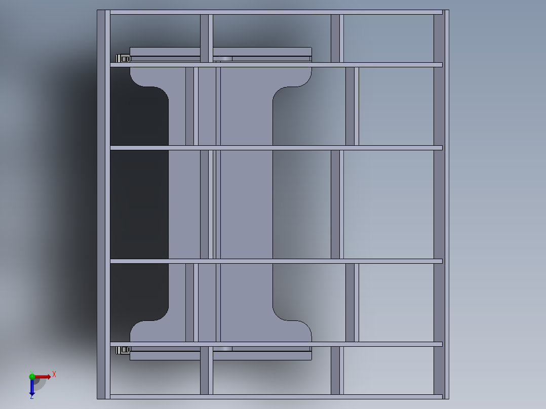 MDF 运输车俯视图