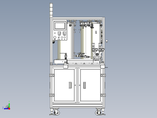 蓄电池封盖自动点胶机右视缩略图